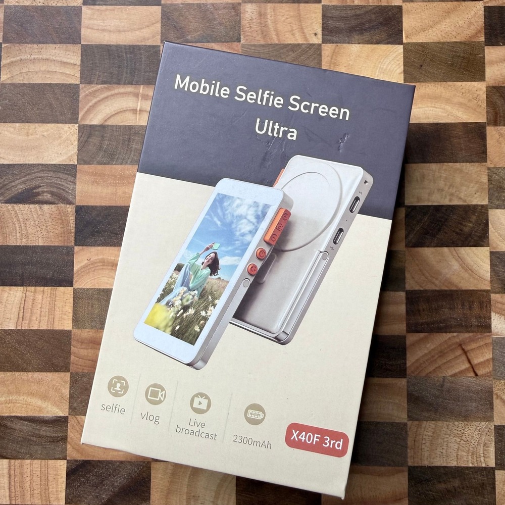 X40F Back Camera Wireless Magnetic Selfie Screen New